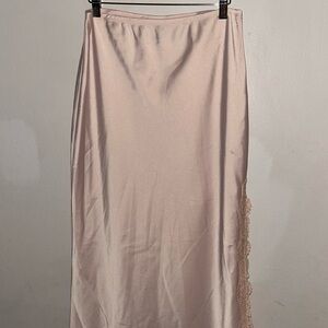 Wild fable Pink Satin skirt